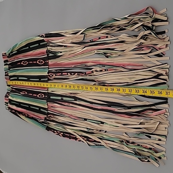 Scully Honey Creek Collection Long Fringe Serape Skirt Size S $78 - Picture 7 of 8